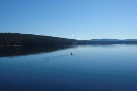 Mathieu dans le sillage des Algonquins